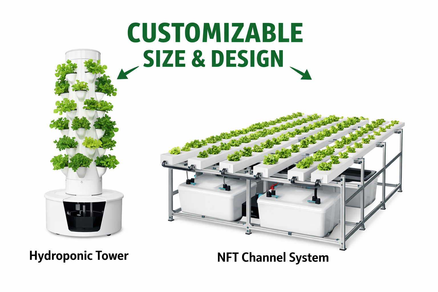Customizable Hydroponic Tower