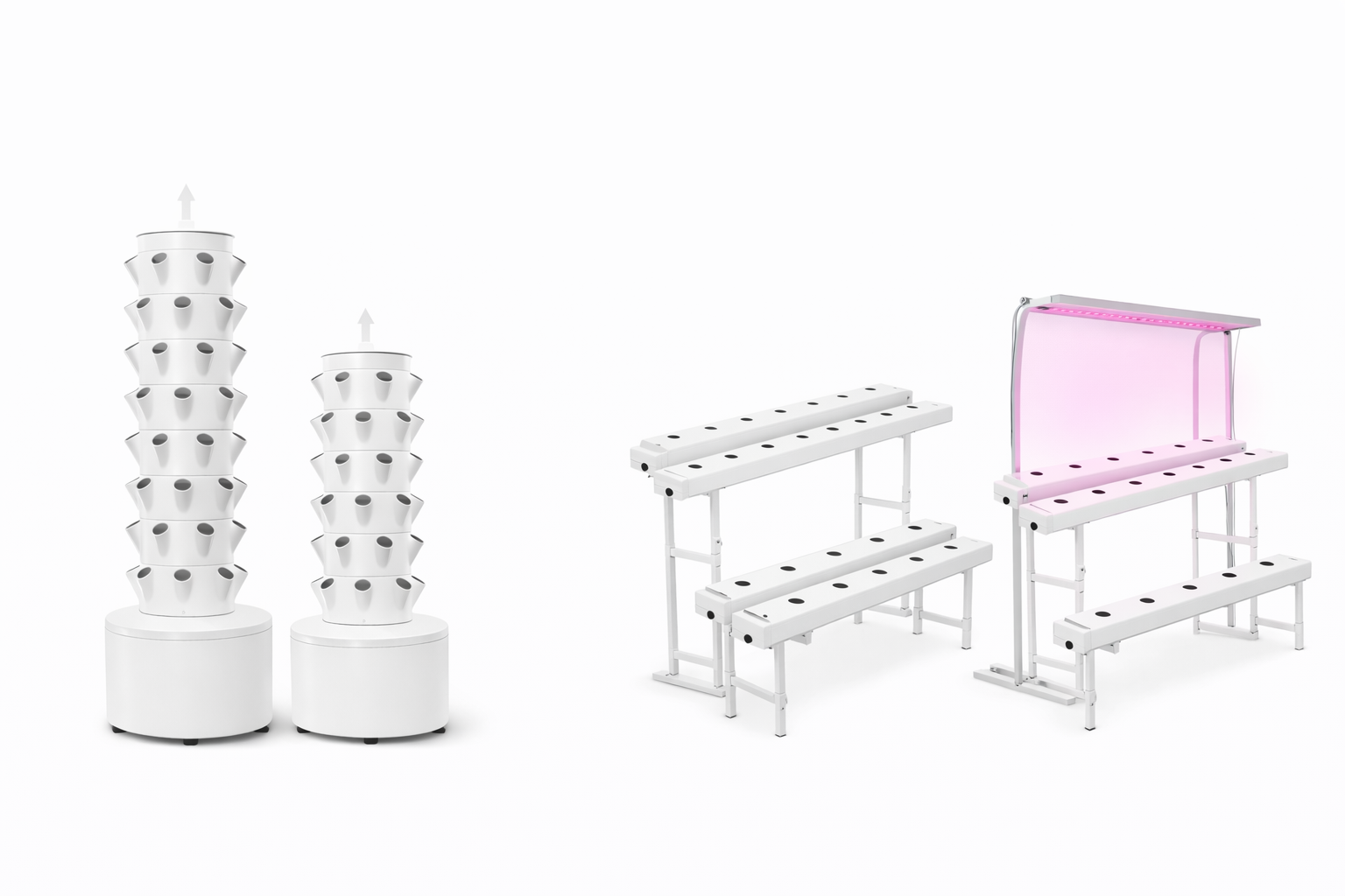Custom NFT Hydroponic System